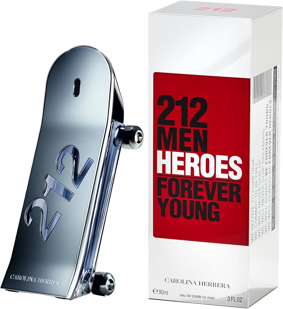 Carolina Herrera 212 Men Heroes Forever Young EDT 90ml