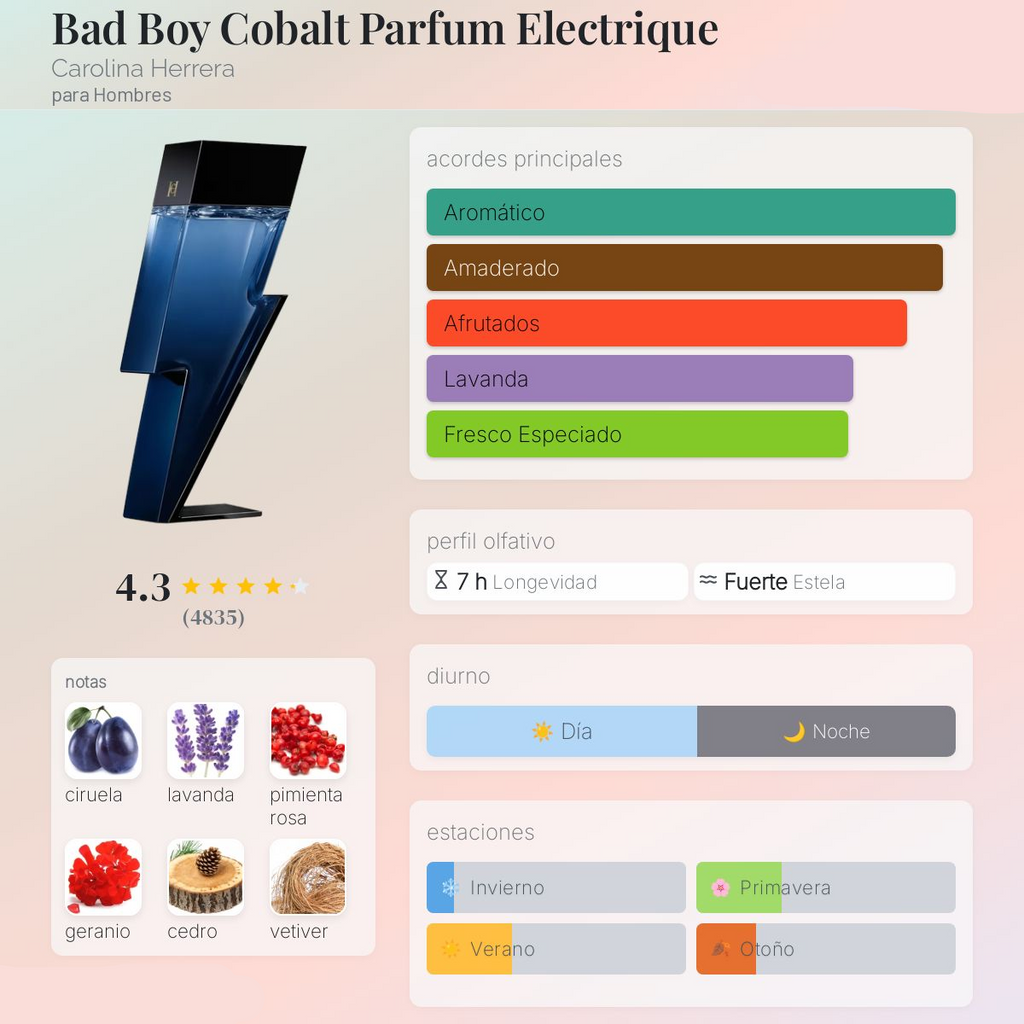 Carolina Herrera Bad Boy Cobalt EDP 100ml